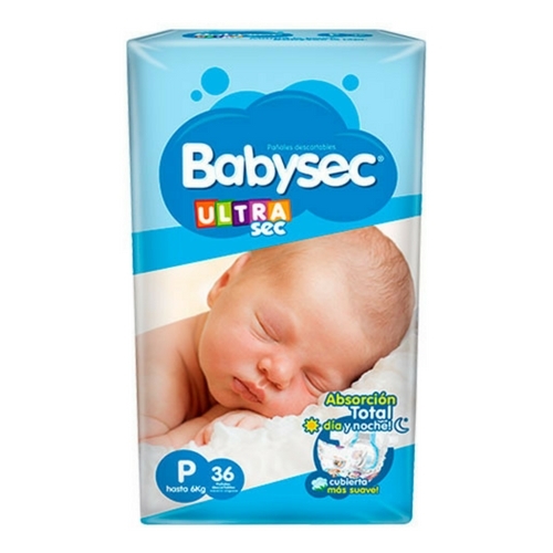 BabySec Ultra (Hasta 6 Kg) - x36 - Botiga