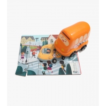 Puzzle de Madera Top Bright Autobús Escolar