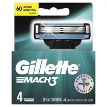 Cartuchos para Afeitar Gillette Mach3 Dispenser x4