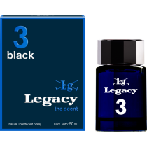 Perfume Legacy 3 Black EDT 50ML 