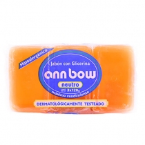 Jabón de Glicerina Ann Bow X3 120g
