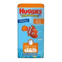 Huggies Little Swimmers M - G (12 a 15 Kg) - x10