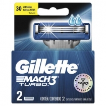 Cartuchos para Afeitar Gillette Mach3 Turbo Dispenser x2