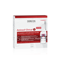 Ampollas Dercos Aminexil Clinical 5 Mujer x12