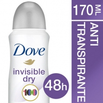 Antitranspirante Dove Invisible Dry Aerosol 100ml