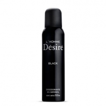 Desodorante  Desire Men Black for Men Aerosol 150ML