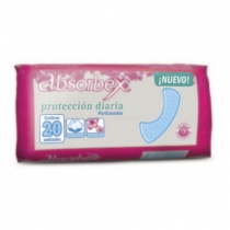 Toallitas Femeninas Absorbex Protectores Diarios Perfumados 40 unidades
