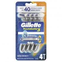 Afeitadora Gillette Prestobarba3 New Hombre x4