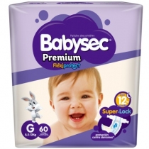 Babysec Premium G (8.5 a 12 Kg) - x60