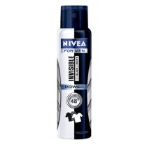 Desodorante Nivea Invisible Power For-Men Aerosol150ml