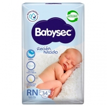 Babysec Recién Nacido (Hasta 4 Kg) - x34