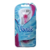 Maquinita de Depilar Gillette Venus Original Rosa más Repuesto 1u
