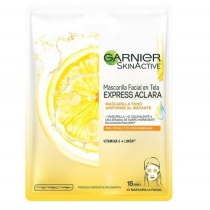 Mascarilla Garnier Express Aclara Con Vitamina C y Limón