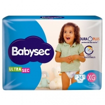 Babysec Ultra XG (11 a 14 Kg) - x24