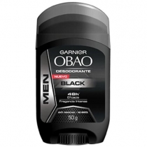 Desodorante Obao Men Barra Black 50 G