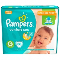 Pampers Confort Sec G (9 a 12.5 Kg) - x38