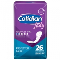 Protectores Largos Cotidian Lady x26