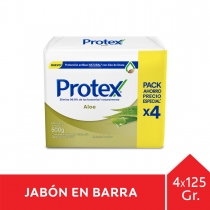 Jabón Protex Aloe 125GR 4x3