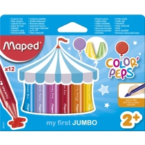 Crayones Maped Jumbo x12