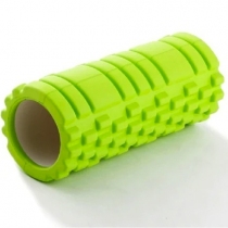 Roller Foam Yoga Pilates Verde 33x14cm