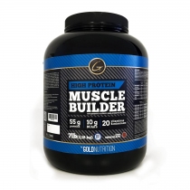 High Protein Gold Nutrition Muscle Builder 7lb Chocolate