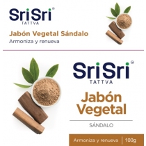 Jabón Vegetal Sri Sri con Sándalo 100G