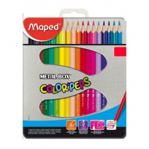 Lápices de Colores Maped Color´Peps x24 Estuche