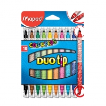 Marcadores Color Peps Duo Tip x10