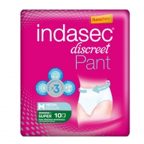 Indasec Discreet Pant Super M x10